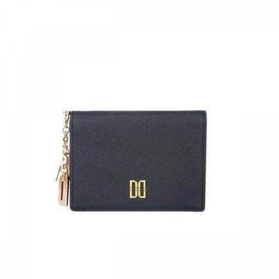 Black Card Wallet Dd Logo Dcwa5f012bk