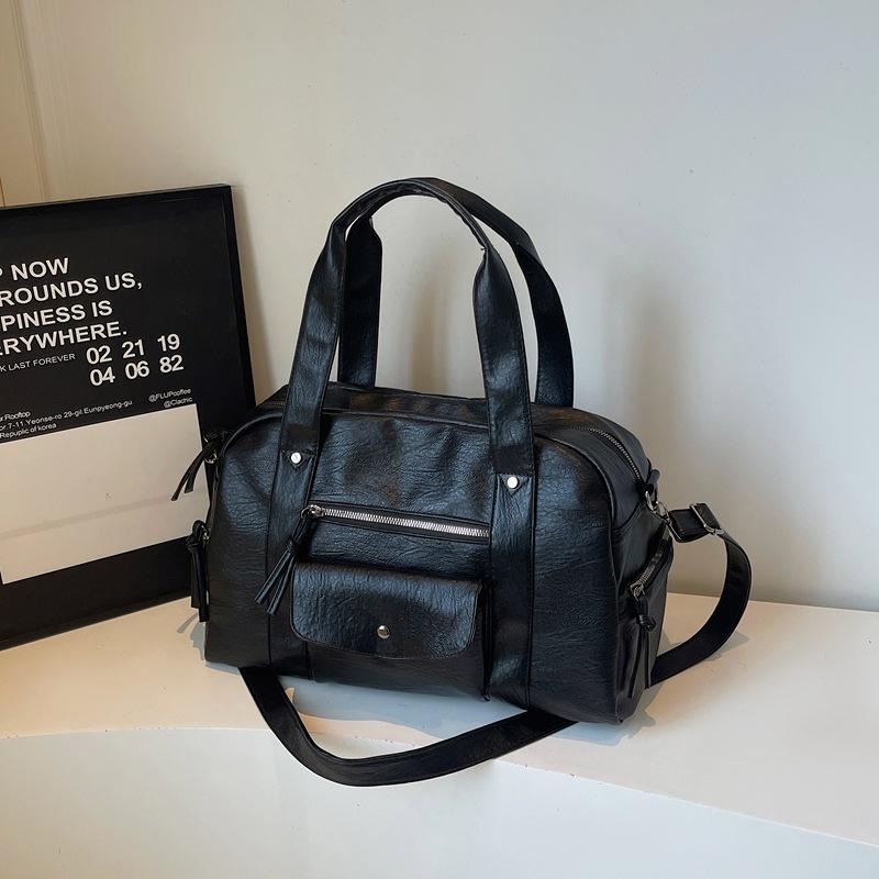 Fashion Large-capacity Tote Bag Women's 2026 Spring New Light Luxury Niche Retro Shoulder Messenger Bag