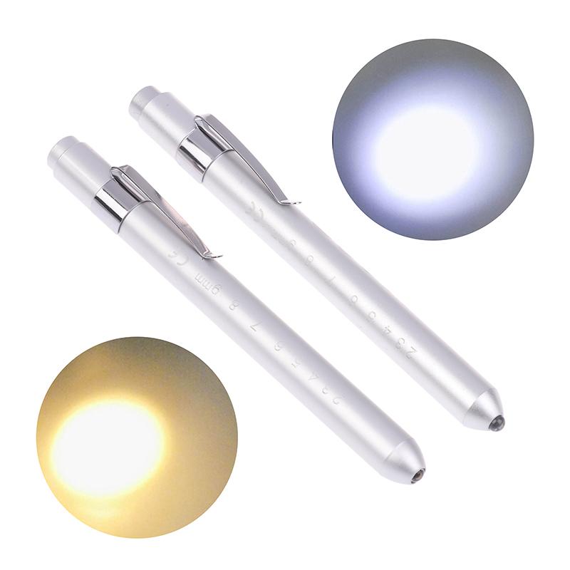 Portable Mini Led Oral Xamination Pen Flashlight Pupil Examination Pen Light Medical Pen Light With Pupil Gauge And Ruler