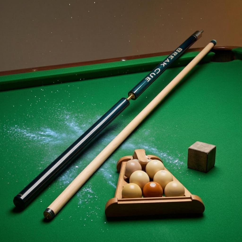 Billiard Cue Stick Straight Pool Wooden for Beginners