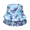 Double-Sided Ocean Print Bucket Hat for Men/Women, Breathable Fisherman Cap for Beach, Travel & Outdoor Casual Hip Hop