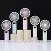 High-Speed Handheld USB Rechargeable Mini Fan with Digital Display