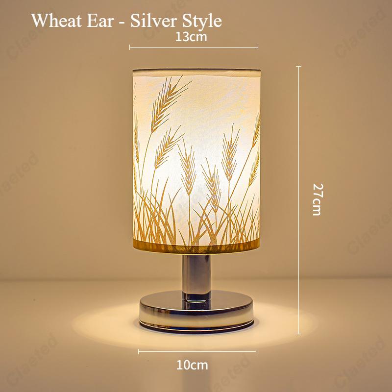 Creative and Minimalist LED Fabric USB Night Light Dormitory Study Bedroom Bedside Decoration Atmosphere Lighting Fixtures