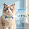 DIY Flea and Tick Collar for Cats Dogs Handwoven Pet Necklace Cute Minimalist Bell Adjustable Anti-Choke Safe