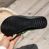 Women's Casual Round Toe Slip-On Knit Flats: New Color, Breathable, Hollow Design