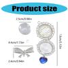 Bridal Bouquet Photo Charm Brooch Elegant Diamonds Inlayed Bowknot Brooch Pin Charm For Bride's Wedding Bouquet