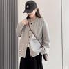 Women's Petite Loose Slimming Cardigan Sweatshirt - 2025 Spring/Autumn Collection