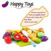 Simulation Foods Set Fruit Vegetable Kids Kitchen Pretend Play Toys For Children Cutting Cooking Food Game Girls Boys Gift