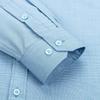 FIRS Men's Long-Sleeve Plaid Non-Iron Business Casual Shirt