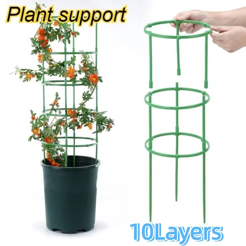 Prevent Lodging Plant Support Pile Stackable Flower Ring Support Rack Greenhouse Arrangement