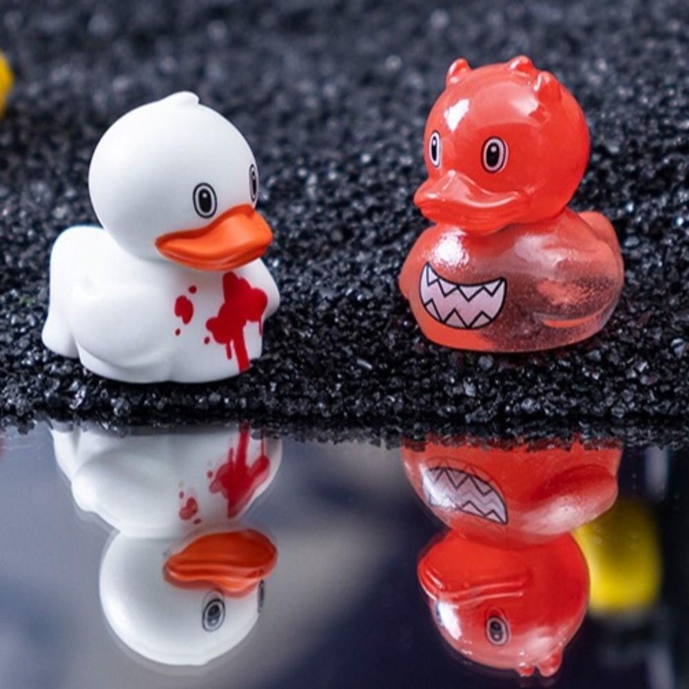 Creative Halloween Decoration Courtyard Terrarium Resin Craft Mini Duck Accessories Aquarium Decoration Halloween Decorations