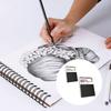 Portable Hardcover Sketchbook Coil Binding Drawing Pad Tearable Pages For Artists Beginner Outdoor Sketching Doodling