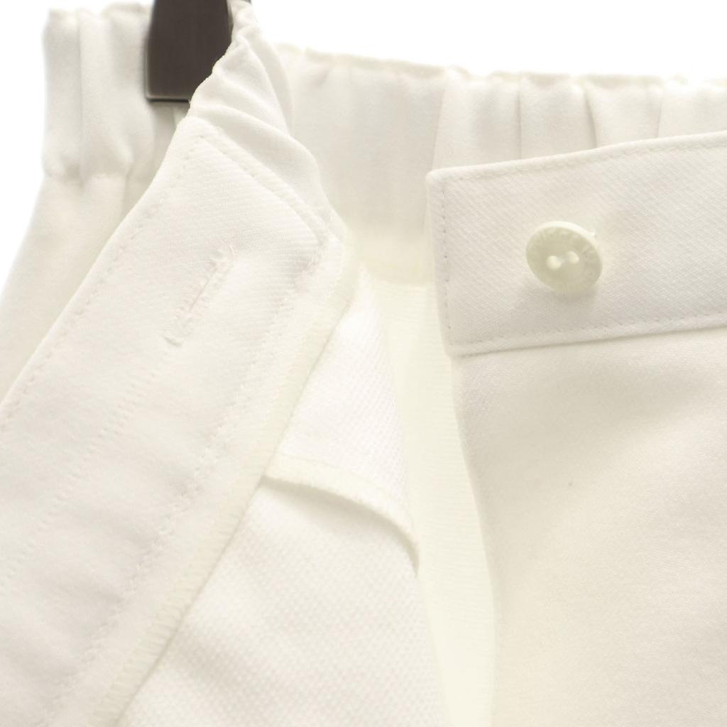 adidas 80s vintage Mini length Wrap skirt 11 white Descente Women Used