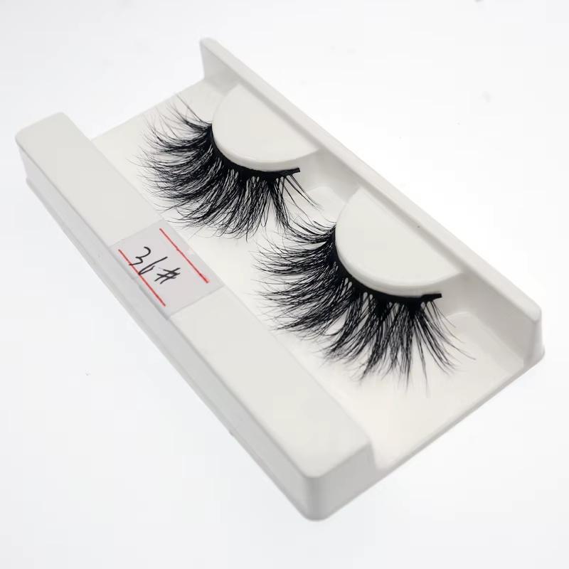 New Arrival 25mm 3D Mink Strip Fur Handmade Eyelashes Premium Mink Lashes for Eye Makeup