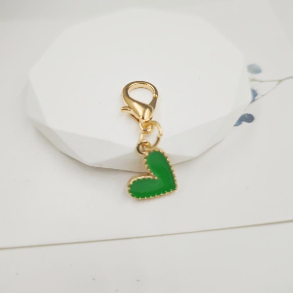 

20pcs Elegant Love Pendants Colorful Beaded Bag Pendant Funny Shoe Accessories Pendant Party