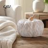 Autumn Harvest Table Centerpieces Ceramic Pumpkin Fall Centerpiece, Realistic Fake Figurine Decorative Pumpkins for Shelves Halloween Thanksgiving,