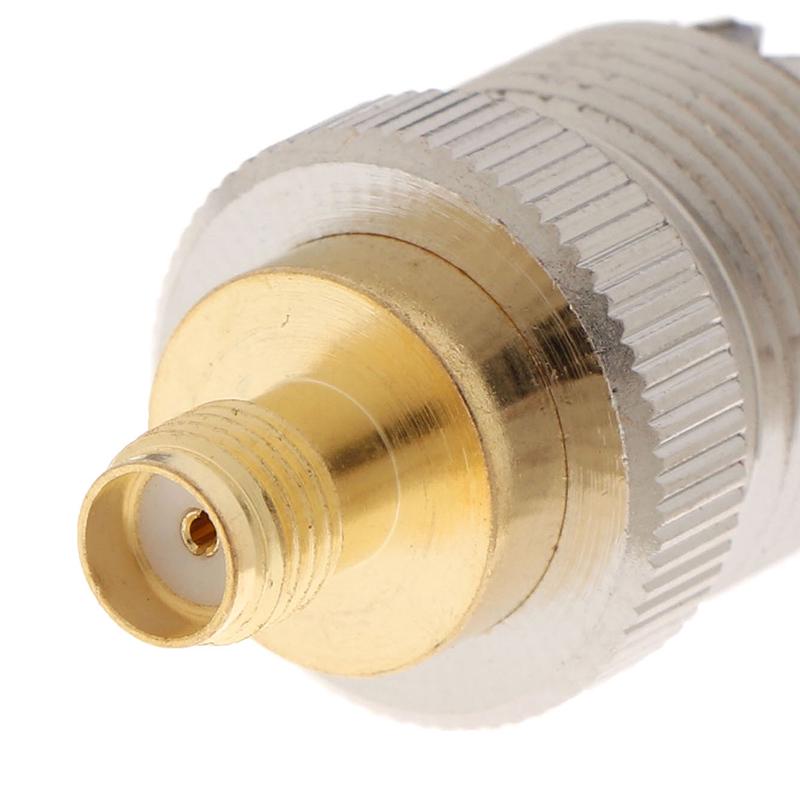1Pc M Type Female Sl16-K/Sma-K To So-239 Pl259 Female Rf Adapter Connector
