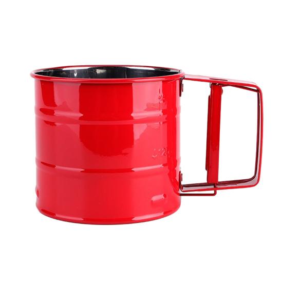 Przesiewacz do mąki Ręczny Sito do mąki Drobne oczko Przesiewacz do pieczenia Wszechstronny Gładki Narzędzie do przesiewania mąki