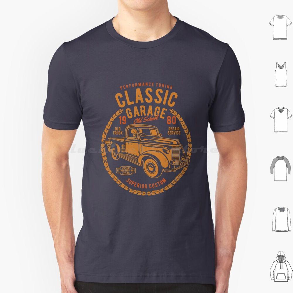 Classic Garage T Shirt Big Size 100 Cotton Classic Garage Highway Man Truck Car Rider Tv Show 1980 Usa American Geek Hero