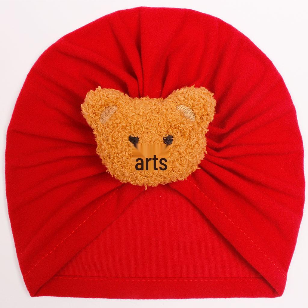 European and American Infant Bear Head Protective Hat