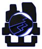 CARLUX-BLUE Car Mats For: Citroen C4 Grand Spacetourer 7-seater (2013-2021)