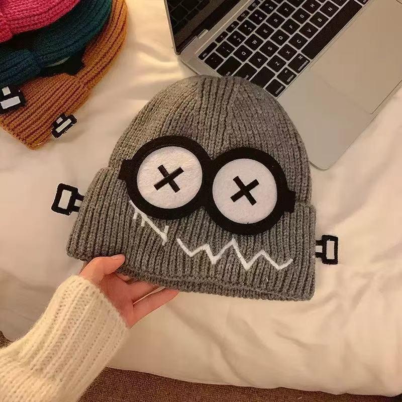 Trendy Quirky Cute Knit Wool Hat for Autumn/Winter – Warm and Stylish