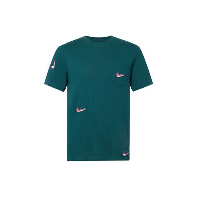 SB X Parra Pocket Tee Asian Edition Women Tops Midnight-Turquoise BV7056-347
