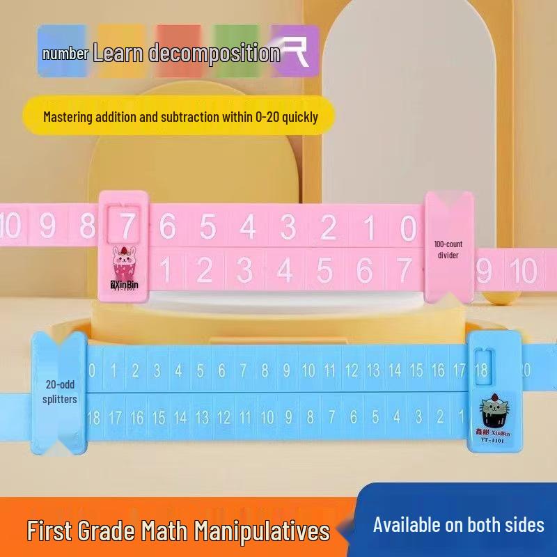 Anaokulu Matematik Cetveli: 20 İçinde Toplama ve Çıkarma, Zihinden Matematik ve Sayı Ayrıştırma