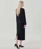 HYEYEONG KIM Cord Set Tailored H-Line Maxi Skirt - Black