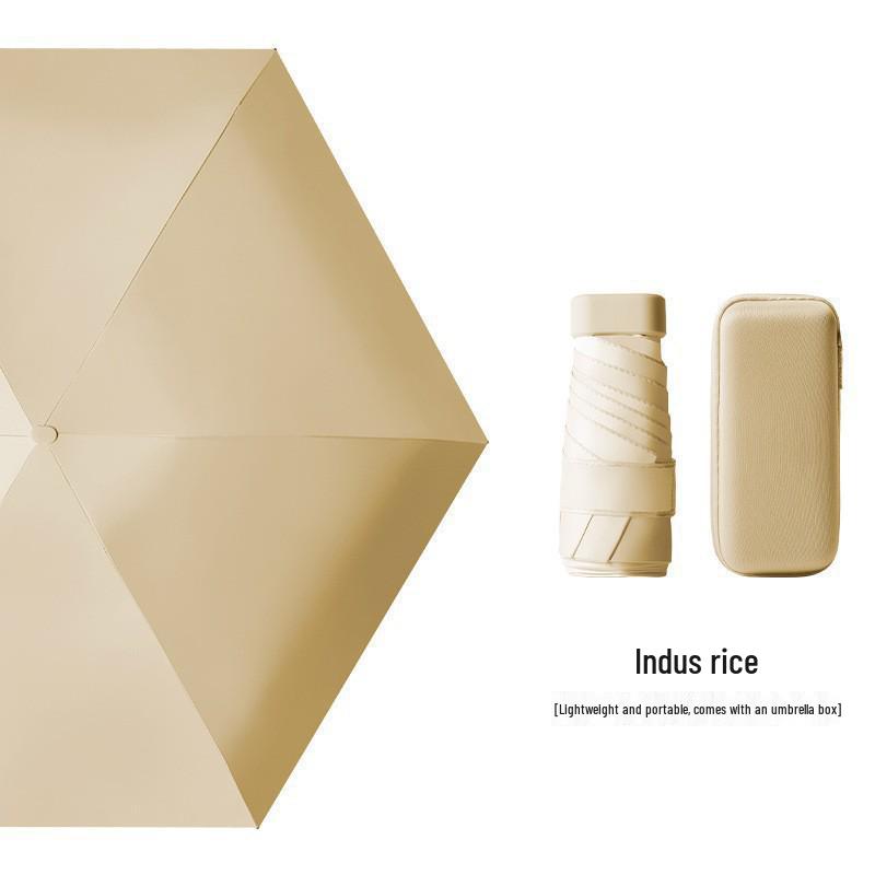40% Off Compact Capsule Umbrella – Sunshade & UV Protection, Rain or Shine