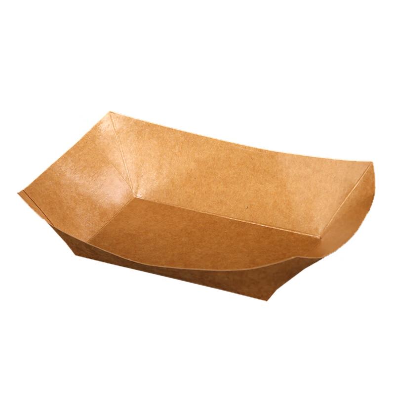 Disposable Kraft Paper Snack & Fry Trays