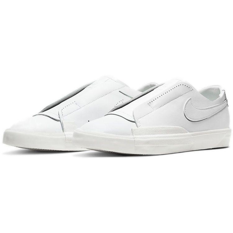 Nike Blazer Low Kickdown Triple White Women's CJ1651-100