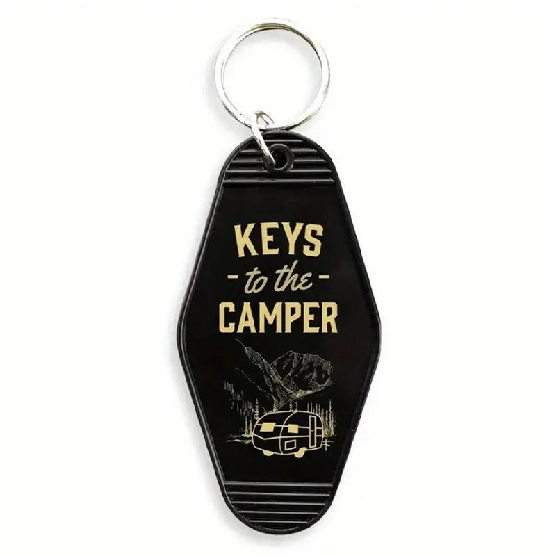 Hotel Guesthouse ABS Plastic Keychain Tag and Key Hanger Pendant