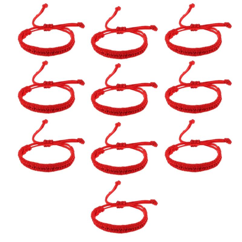 

Adjustable Cotton Rope Braided Bracelets Couple Bracelets Braided Rope Friendship Bracelets Jewelry Gift for Women Men 1