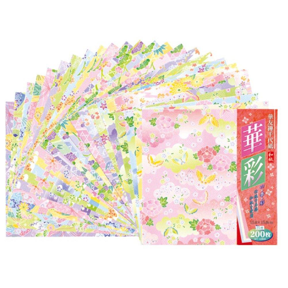 Sugako Kogyo Hana 200 Mi356 Chiyogami, Yuzen, Kasai, sheets,