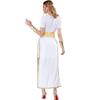 Unisex M-xl Ancient Greek King And Queen Costume Perfect For Fantasy Role Play Events
