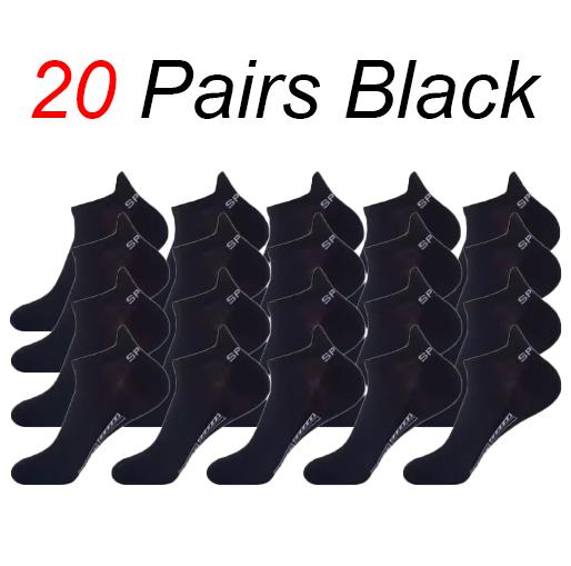 1/10/20/30 Paar Unisex Kurze Socken Modische Sportliche Niedrig Geschnittene Rundhals Knöchelsocke Mesh Schweißabsorbierend Atmungsaktiv Lässige Socke