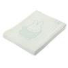 Nishikawa Miffy Handtuch Dick Bruna Miffy Spaziergang FR03500002 Decke, Einzelbett, Waschbar, 100% Baumwolle, Muster, DB3605, Grün,