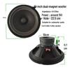 Multi-Size Full-Range Midrange Bass Speaker with Heavy Bass and Aluminum Frame - Available in 3", 4", 5", 6.5", 8", 10", 12".