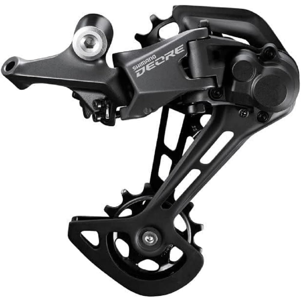 Shimano Deore RD-M5100 11-Speed Rear Derailleur Silver, Compatible with 11-Speed Systems, Lightweight Design