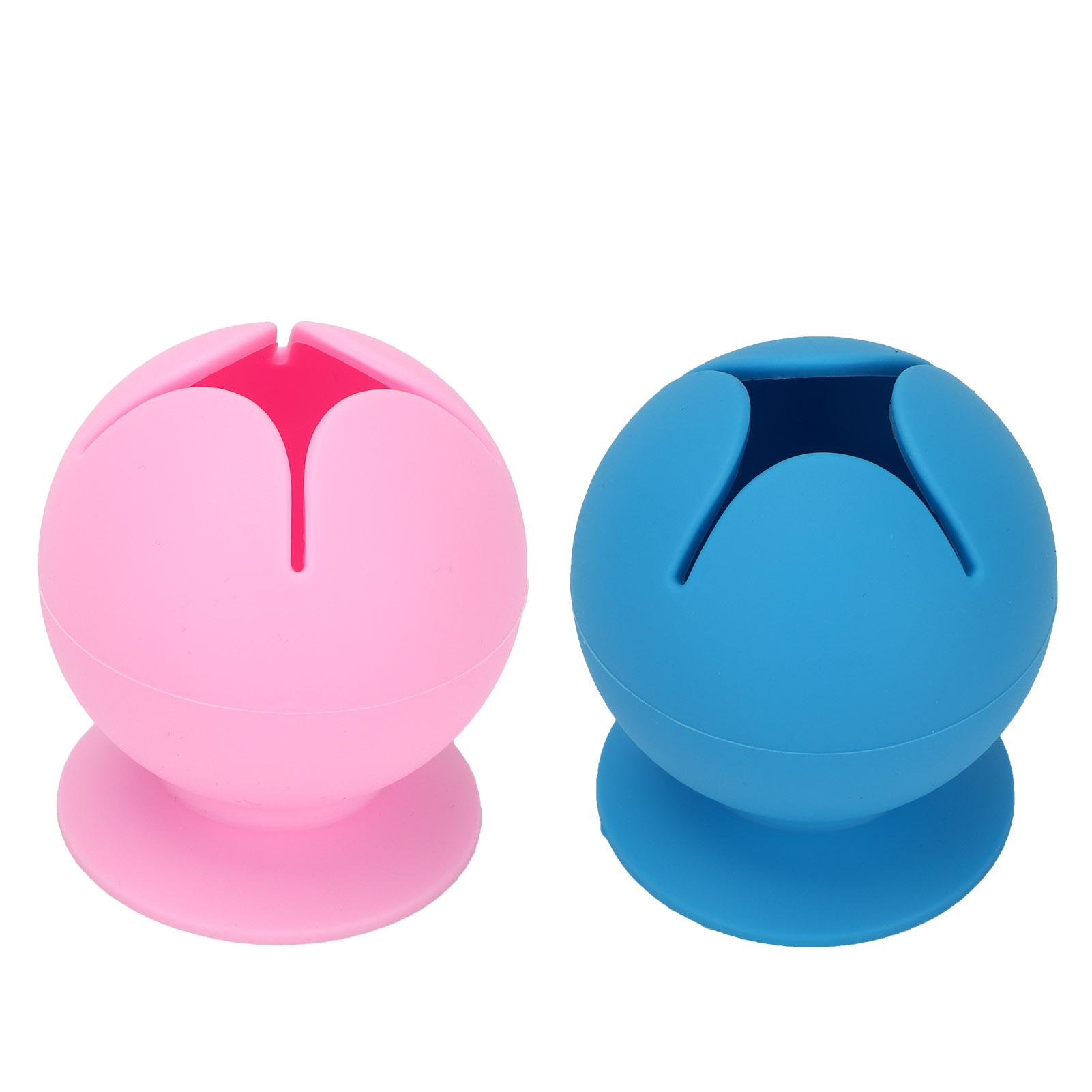 

Scrap Collector Silicone Suctioned Cup for Collecting Waste Vinyl Weeding Desktop Storage Blue