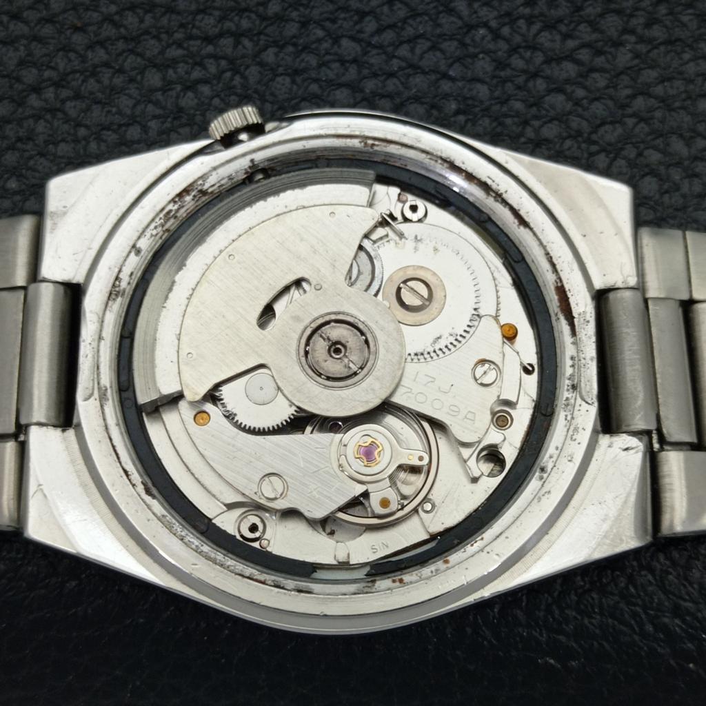 UŻYWANY ORYGINALNY VINTAGE SEIKO ACTUS AUTOMATYCZNY JAPOŃSKI MĘSKI Z BIAŁĄ TARCZĄ Zegarek a433260-2 R115-a433260