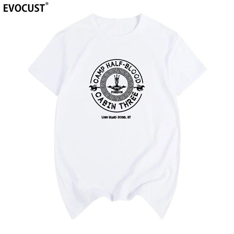 Camp Half Blood Long Island Sound New York Percy Jackson T-shirt Cotton Unisex T Shirt New TEE TSHIRT Womens