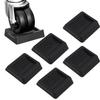 4PCS Non Slip Furniture Caster Cup Silicone Office Chair Pad Bed Couch Wheel Stopper To Prevent Scratches for Hardwoods Floor