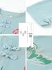 Mom's Stylish Chinese-Style Summer Top: Elegant Fake Two-Piece for Women and Grandmas