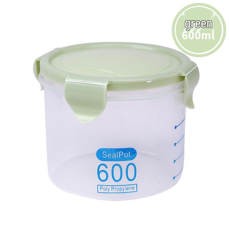 Transparent Food-Grade Jars for Grains, Cereals, Snacks, Tea, and Dry Goods Storage