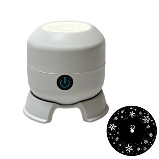 Rotating Projection Lamp Underwater Ocean Projector Light with Dynamic Rotation And Adjustable Brightness Multi-Angle Base Mood Light for Indoor