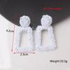 Simulated Pearl Women Dangle Earrings Korean Elegant Crystal Wedding Jewelry Party Gifts Boucles D'oreilles