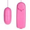 Vibrador impermeable rosa con control remoto y frecuencia variable