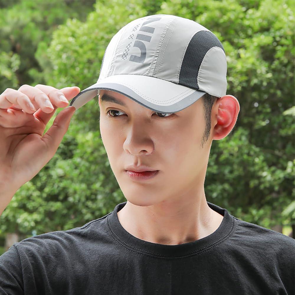 Running Cap Thin Quick Drying Breathable Duck Tongue Outdoor Men's Sun Summer Fishing Avisor Baseball Cap